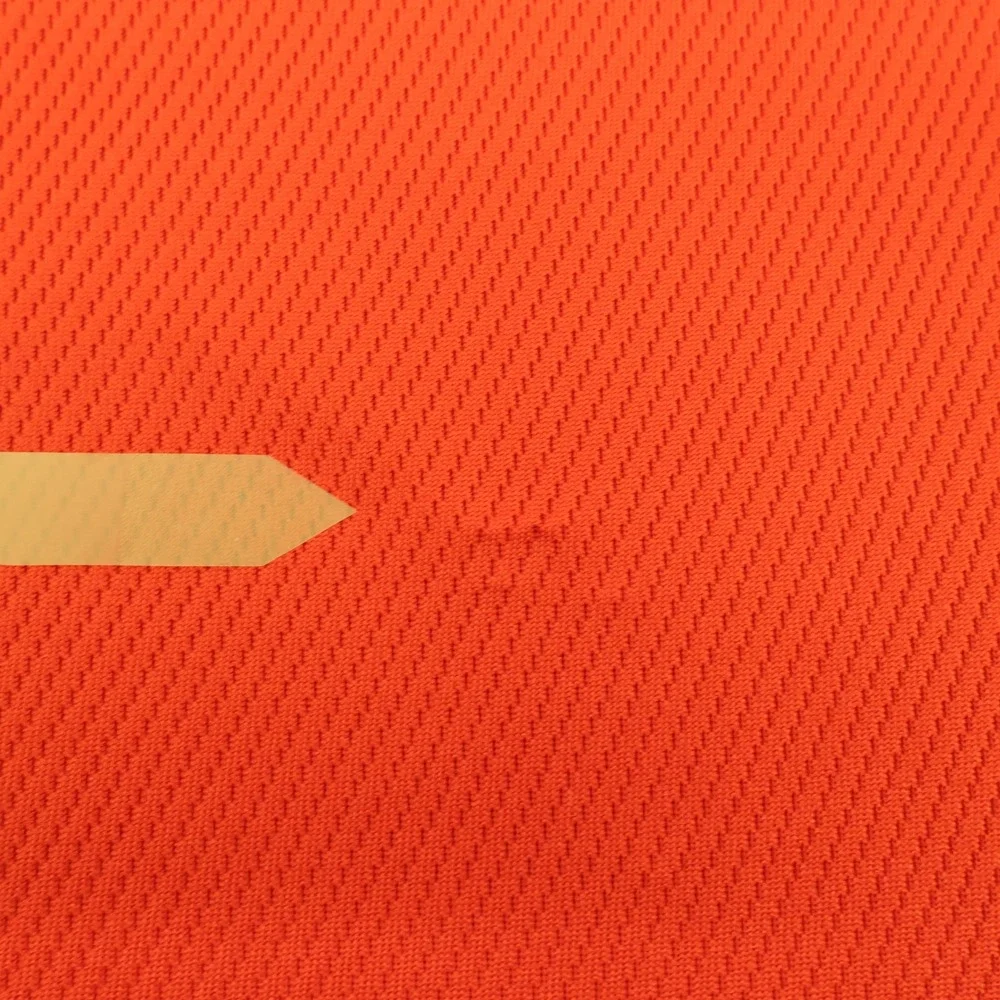 Vintage Nike Clemson Tigers Dri-FIT Polo Orange Short Sleeve Mens Large‎